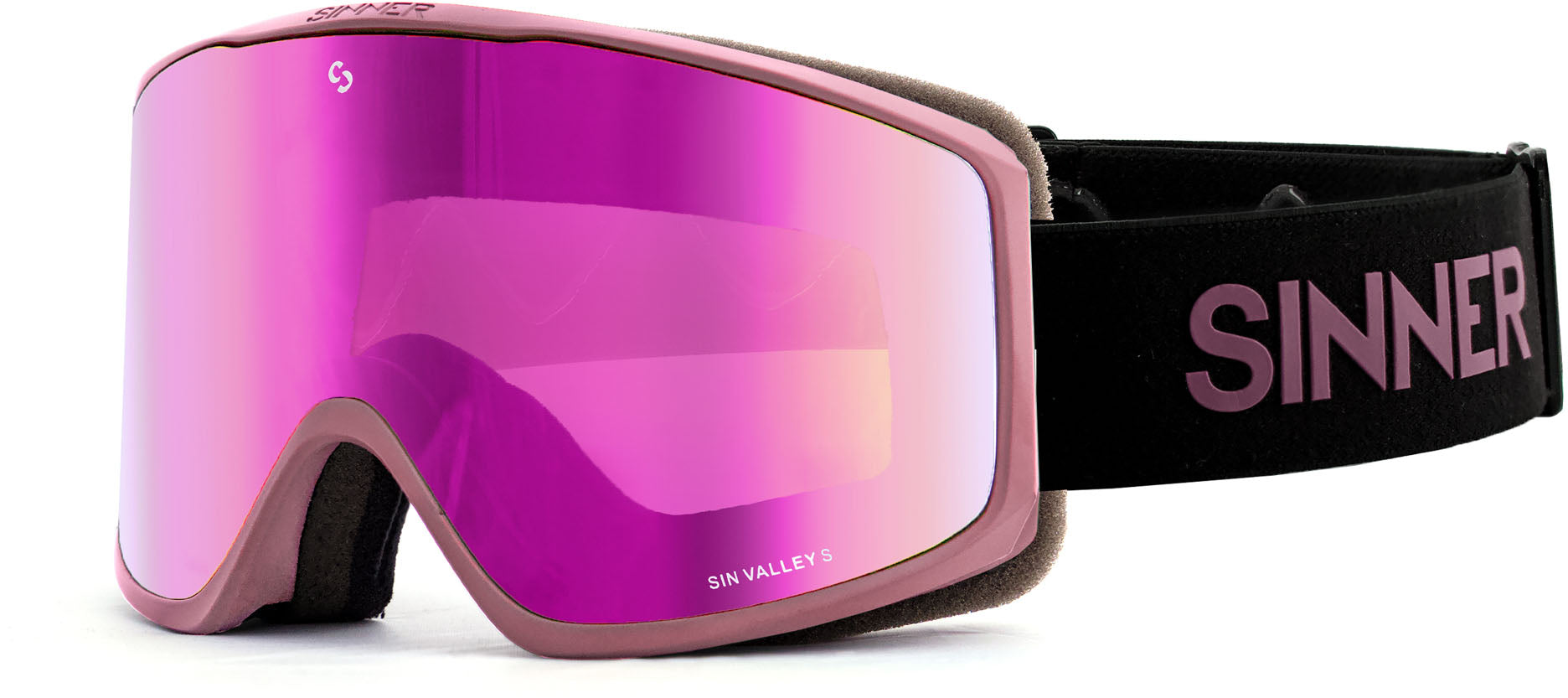 Sin Valley S + skibril op sterkte (met reserve lens)